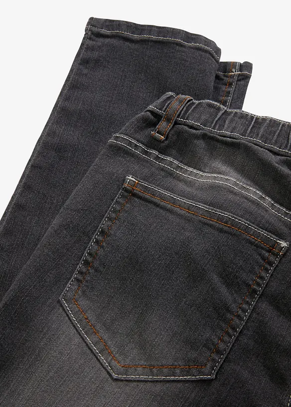 Skinny jegging mid waist met comfortband, bonprix