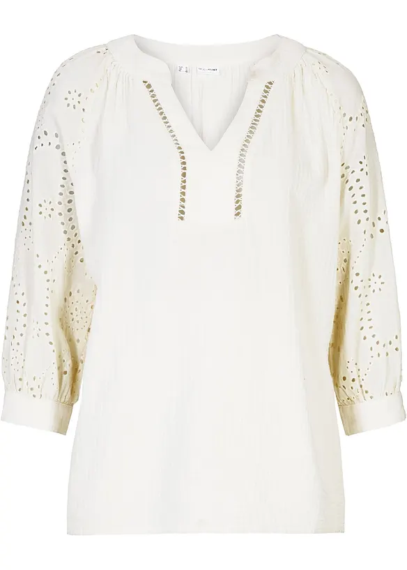 Tuniek van mousseline, bonprix