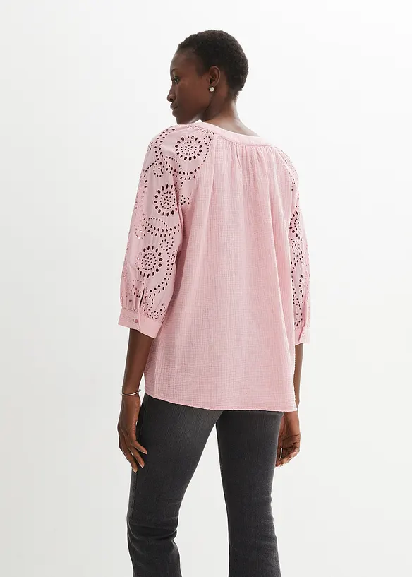 Tuniek van mousseline, bonprix