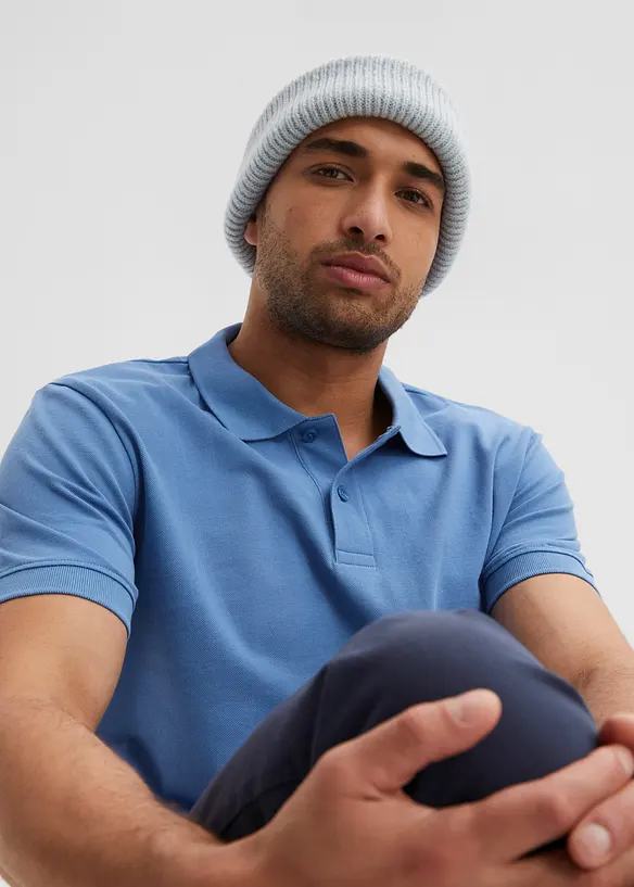 Piqué poloshirt van biologisch katoen, bonprix
