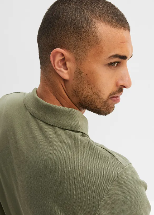 Piqué poloshirt van biologisch katoen, bonprix
