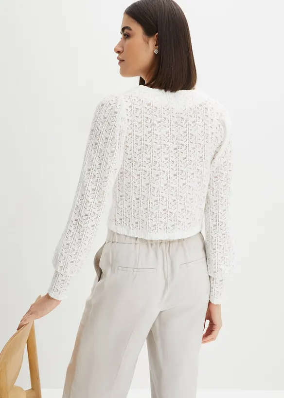 Vest met sierknopen, bonprix