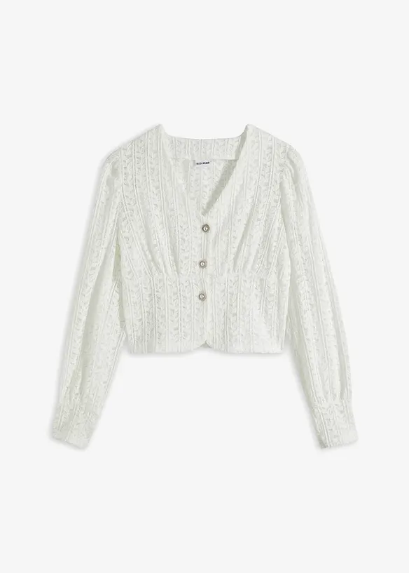 Vest met sierknopen, bonprix