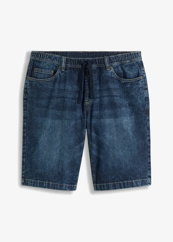 Licht stretch jeans instap bermuda , slim fit, bonprix