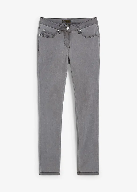 Slim fit jeans mid waist, super stretch, bonprix