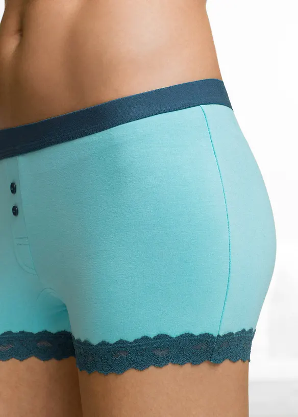 Dames boxer (set van 4), bonprix