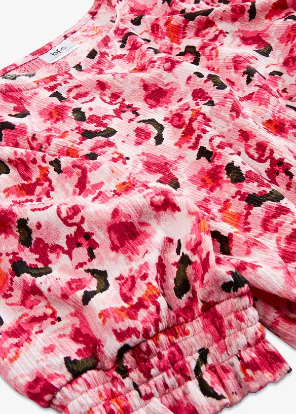 Shirt van lichte crêpe, bonprix