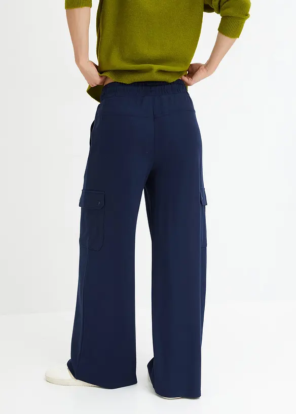 Cargo broek van jersey, bonprix