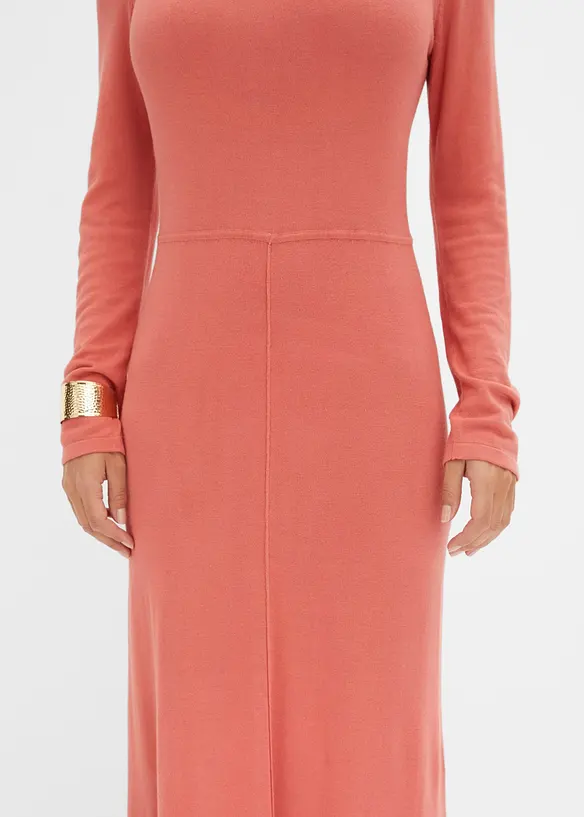 Gebreide maxi jurk, bonprix