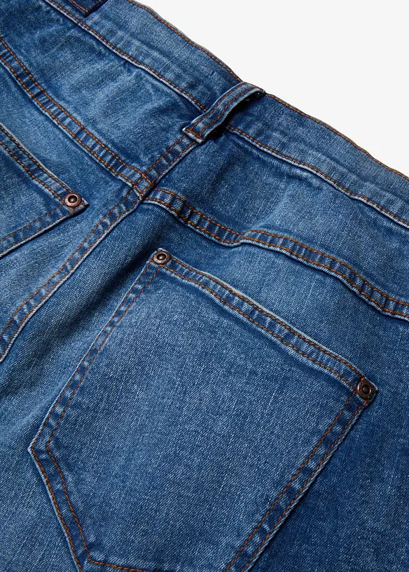 Wide leg jeans, mid waist, bonprix
