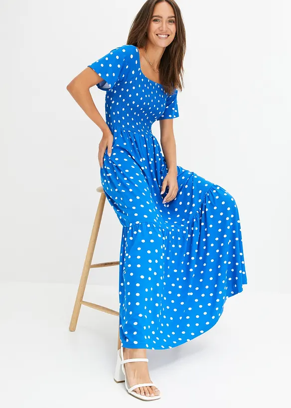 Maxi jurk met viscose, bonprix