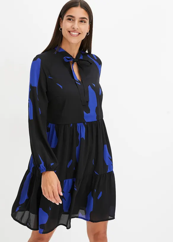 Gedessineerde mini jurk, bonprix