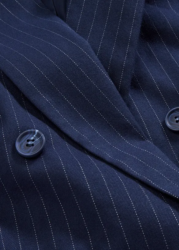 Blazer in een viscosemix met dubbele knoopsluiting, bonprix