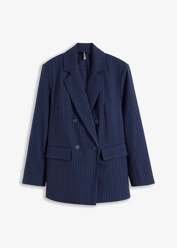 Blazer in een viscosemix met dubbele knoopsluiting, bonprix