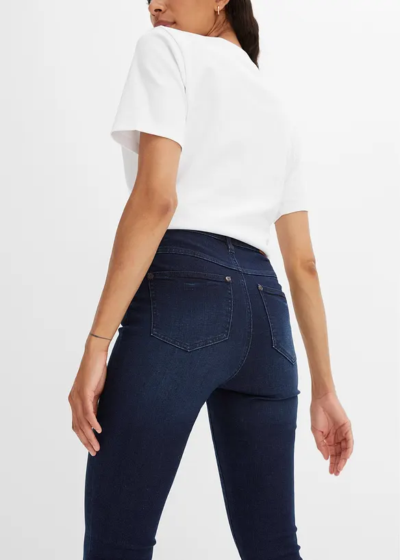 Skinny stretch jeans met high waist, bonprix