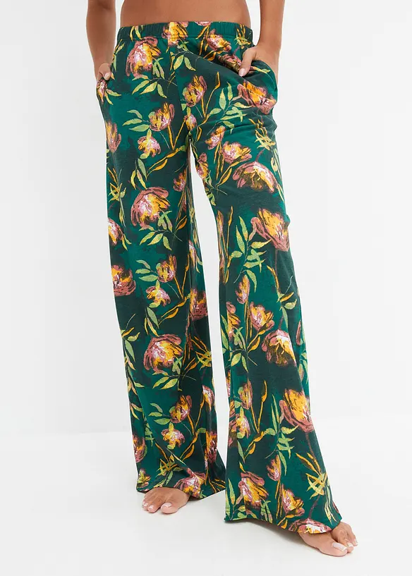 Wijde pyjamabroek van zachte viscose, bonprix