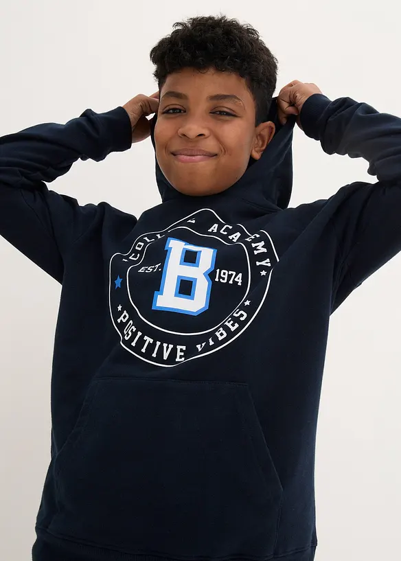 Kinder sweater en sweatpants van zahct katoen (2-dlg. set), bonprix