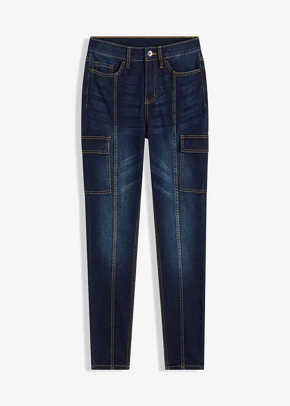 Skinny cargo jeans, bonprix