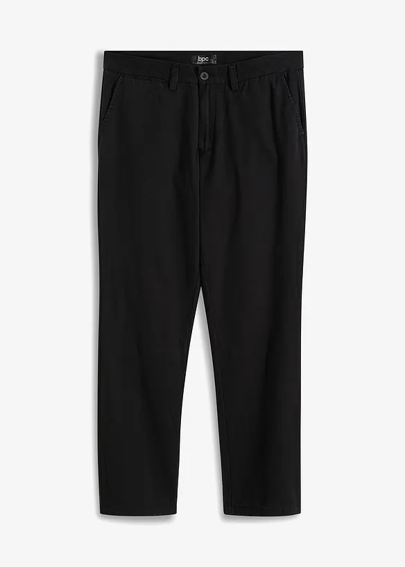 Regular fit chino van puur katoen, straight, bonprix