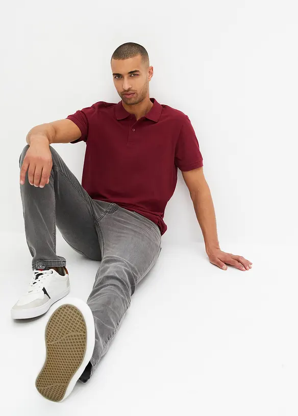Piqué poloshirt van biologisch katoen, bonprix