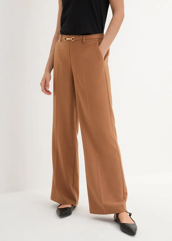 Marlene Dietrich broek met sierriem, bonprix