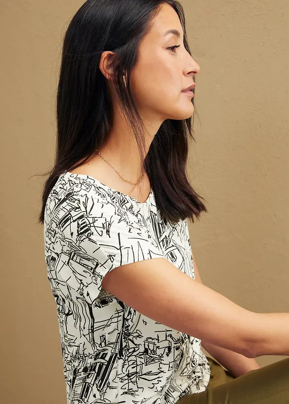 Shirt met print, bonprix