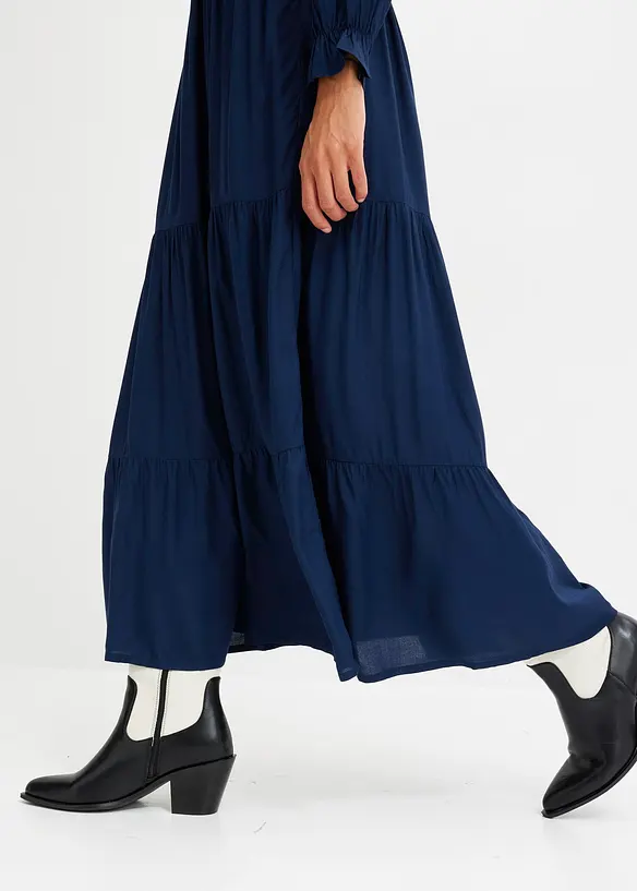 Maxi jurk van viscose, bonprix