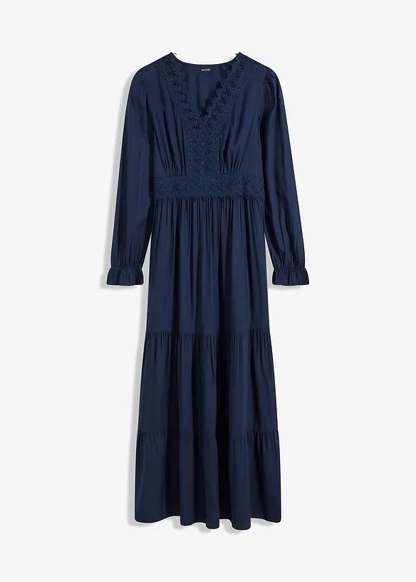 Maxi jurk van viscose, bonprix
