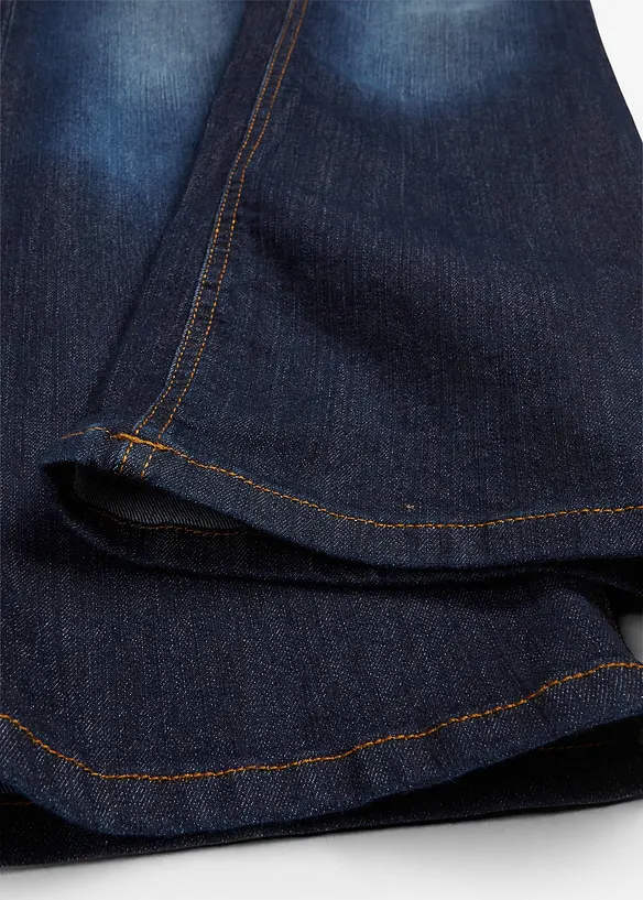 Bootcut stretch jeans, mid waist, bonprix