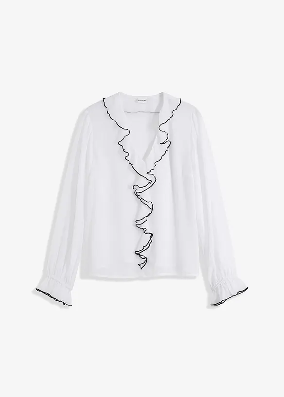 Blouse van chiffon, bonprix