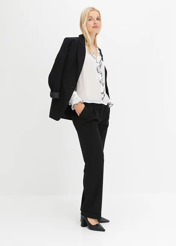 Blouse van chiffon, bonprix