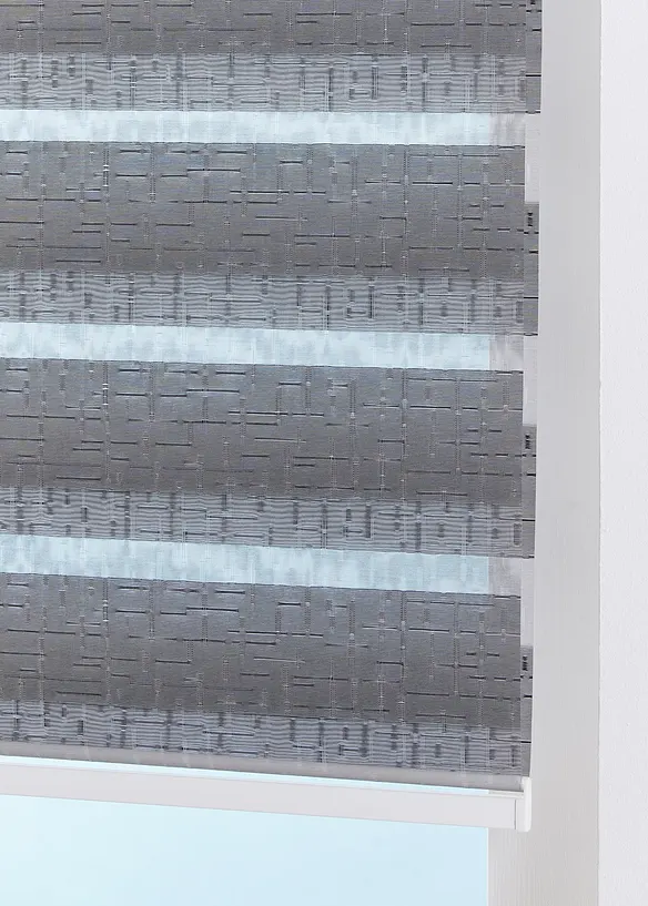 Duo rolgordijn van jacquard, bonprix