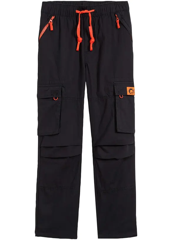 Jongens instapbroek met cargozakken, regular fit, bonprix