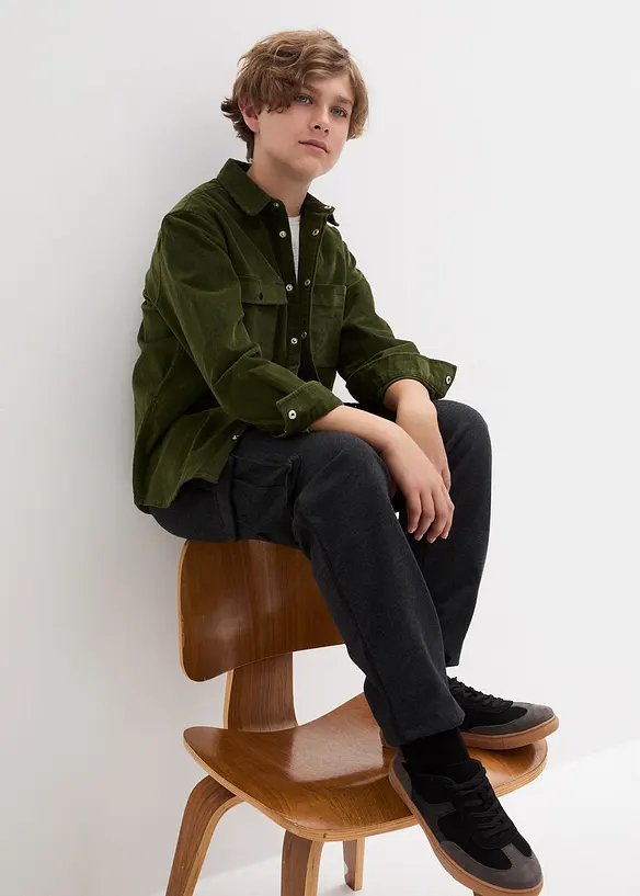 Jongens cargo joggingbroek van een zachte katoenmix, bonprix