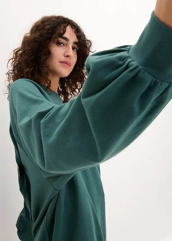 Oversized shirt van katoen, bonprix