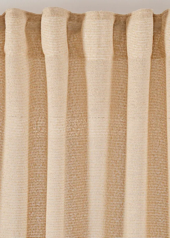 Jacquard gordijn met structuur (1 stuk), bonprix