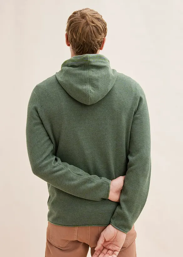 Hoodie met katoen, bonprix