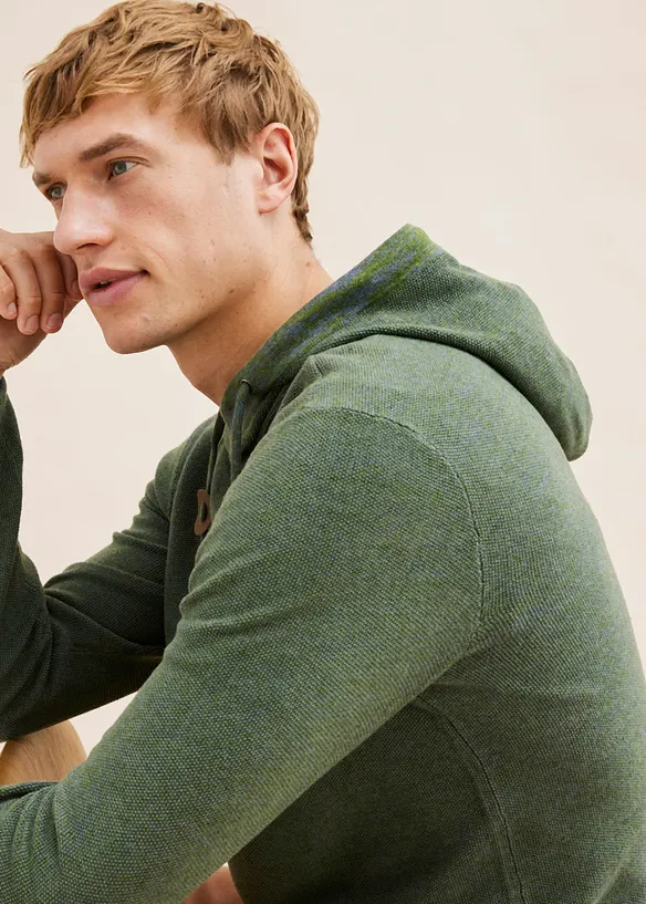 Hoodie met katoen, bonprix