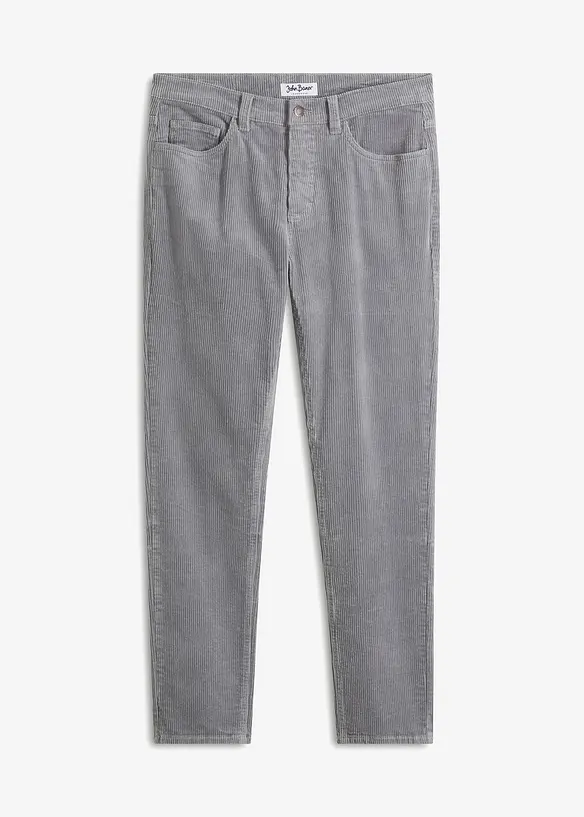 Slim fit stretch corduroy broek met comfort fit, bonprix