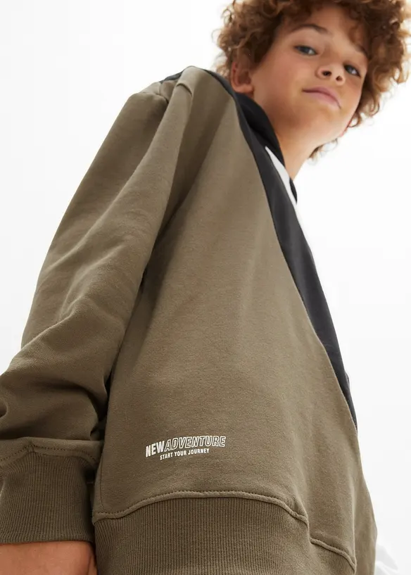 Jongens hoodie van katoen, bonprix