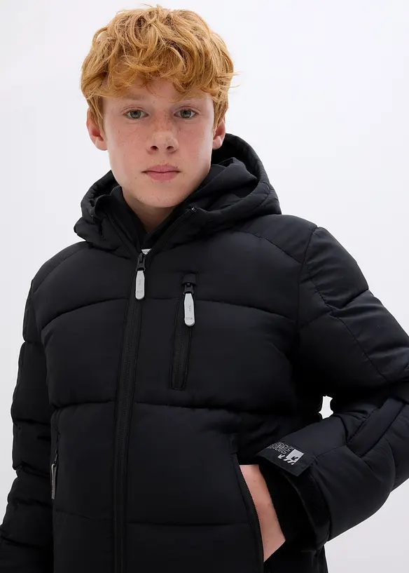Warm gevoerde jongens winterjas, bonprix