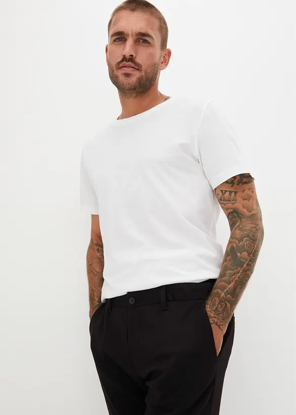 Regular fit chino met scherpe vouw, straight, bonprix