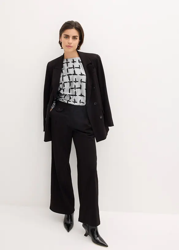 Wijde Marlene Dietrich broek, bonprix