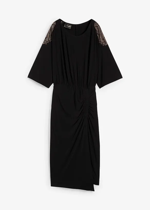 Jersey jurk met vleermuismouwen, bonprix