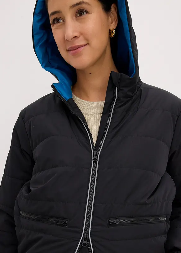 3-in-1 zwangerschapsjas / draagjas met reflectors, bonprix
