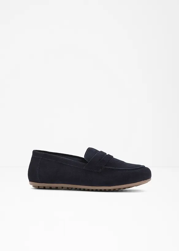 Loafers van leer, bonprix