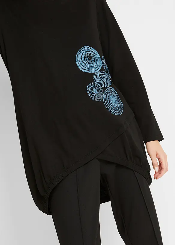 Longshirt van puur katoen, bonprix