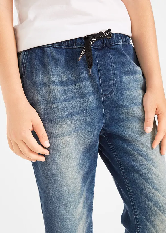 Regular fit instap jogging jeans, straight, bonprix