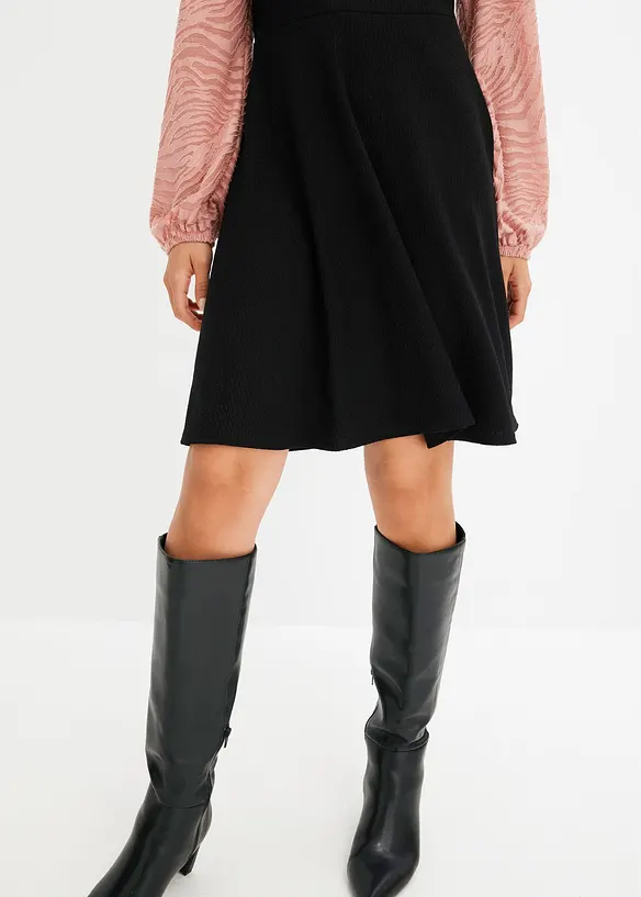 Jurk met ballonmouwen, bonprix