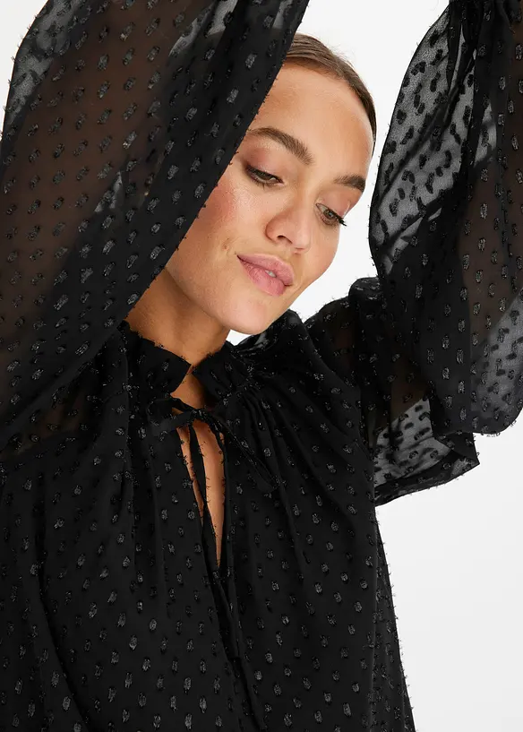 Tuniekjurk met glittereffect, bonprix